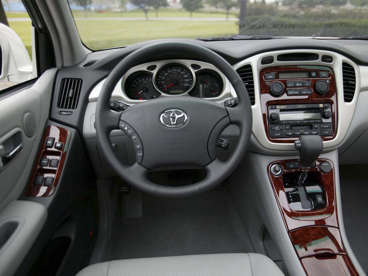 Toyota Highlander technical specifications and fuel economy